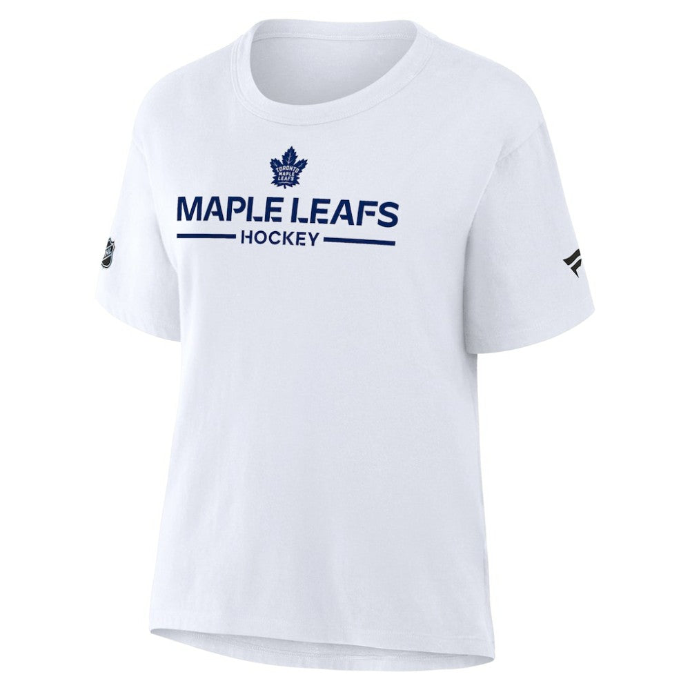 Toronto Maple Leafs Fanatics Women's Authentic Pro Primary T-Shirt White