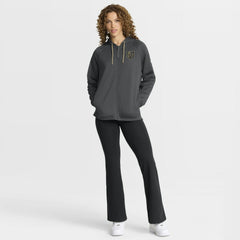 Vegas Golden Knights Fanatics Women's Authentic Pro Rink Raglan Full-Zip Hoodie Black