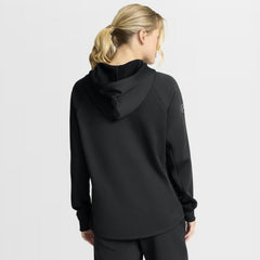 Dallas Stars Fanatics Women's Authentic Pro Rink Raglan Full-Zip Hoodie Black