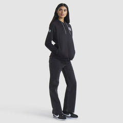 Los Angeles Kings Fanatics Women's Authentic Pro Rink Raglan Full-Zip Hoodie Black