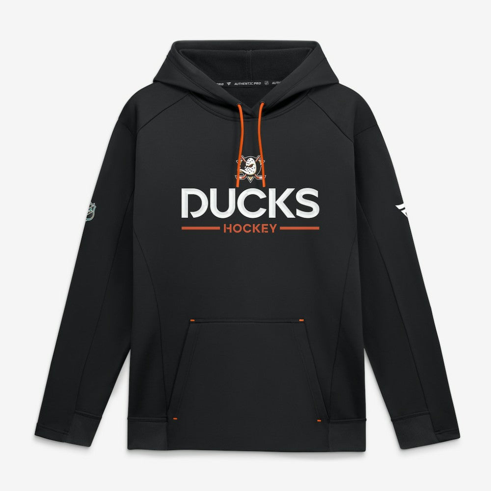 Anaheim Ducks Fanatics Authentic Pro Rink Hoodie Black