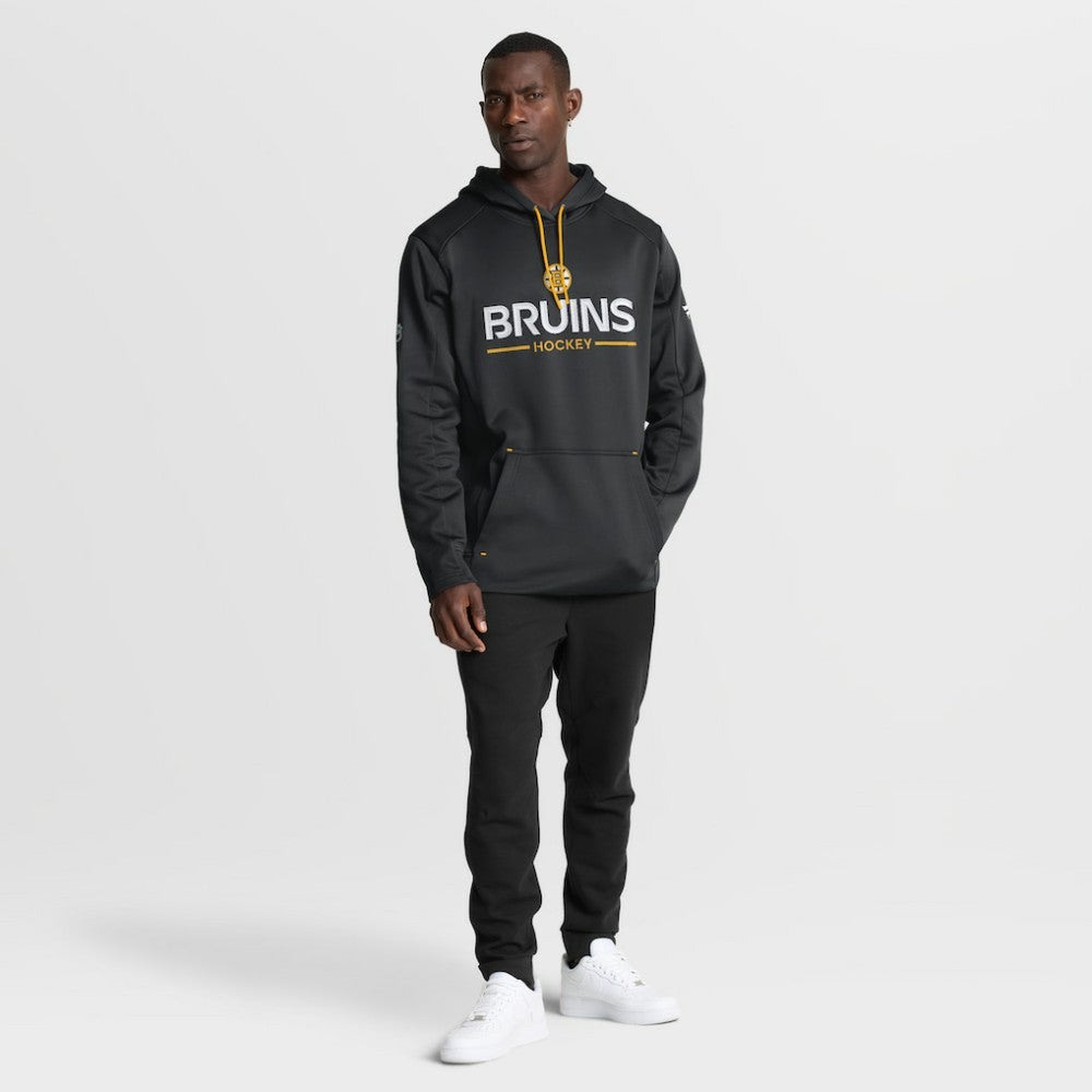 Boston Bruins Fanatics Authentic Pro Rink Hoodie Black