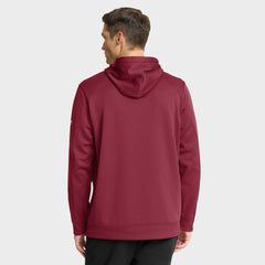 Colorado Avalanche Fanatics Authentic Pro Rink Hoodie Burgundy