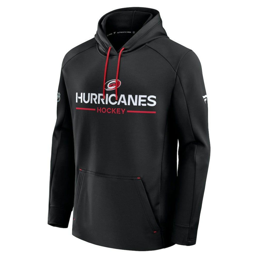 Carolina Hurricanes Fanatics Authentic Pro Rink Hoodie Black