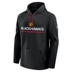 Chicago Blackhawks Fanatics Authentic Pro Rink Hoodie Black