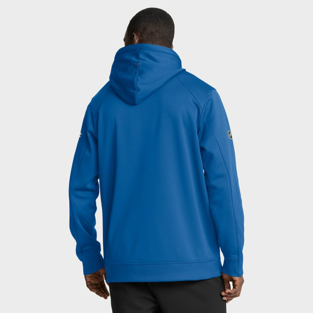 Colorado Avalanche Fanatics Authentic Pro Rink Hoodie Blue