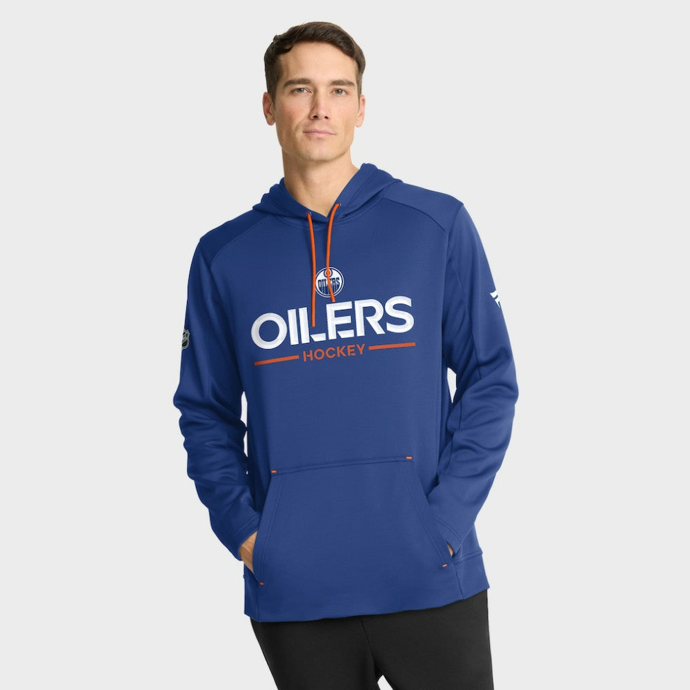 Edmonton Oilers Fanatics Authentic Pro Rink Hoodie Royal