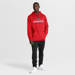 New York Rangers Fanatics Authentic Pro Rink Hoodie Red