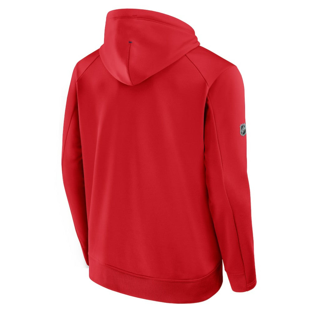 New York Rangers Fanatics Authentic Pro Rink Hoodie Red