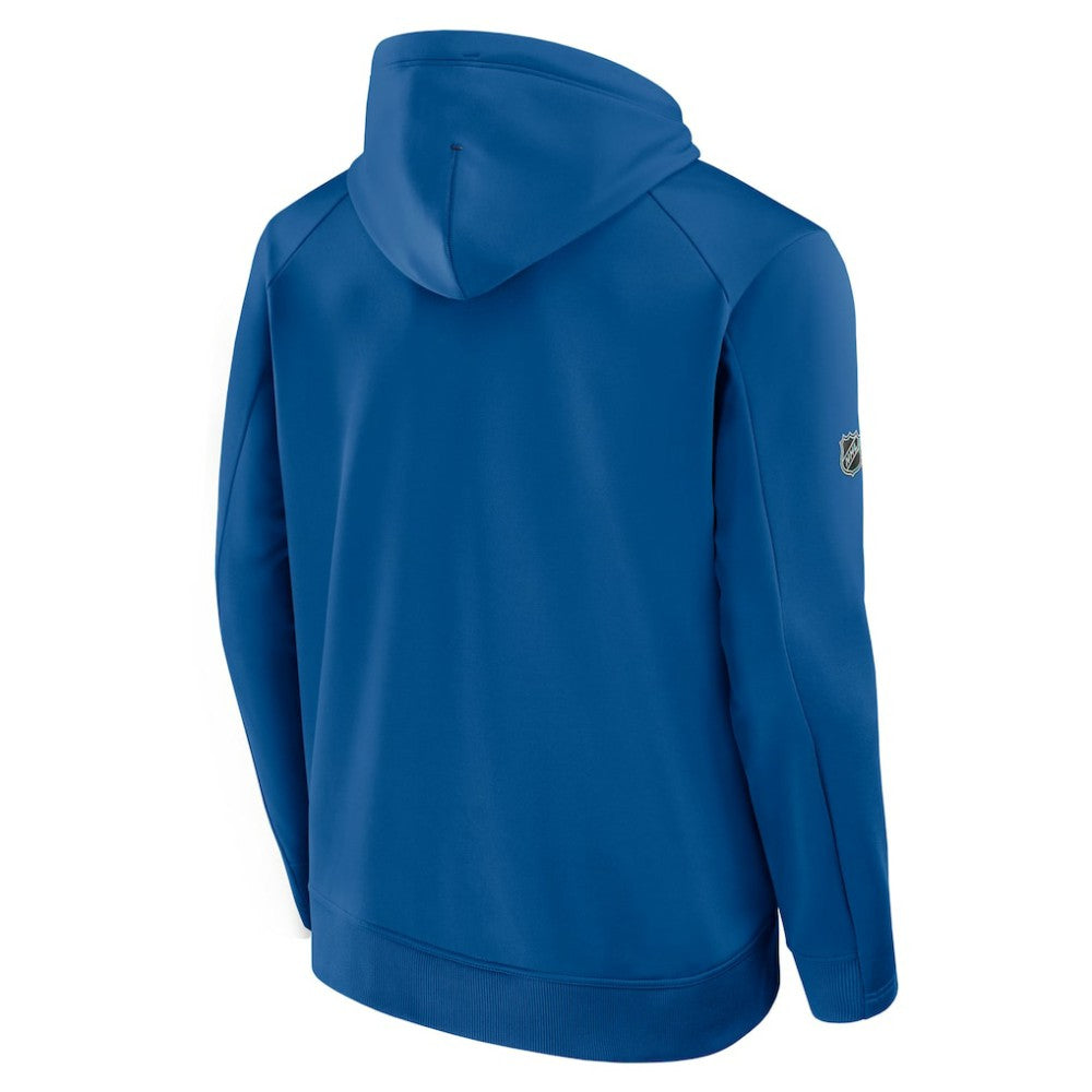 Winnipeg Jets Fanatics Authentic Pro Rink Hoodie Blue