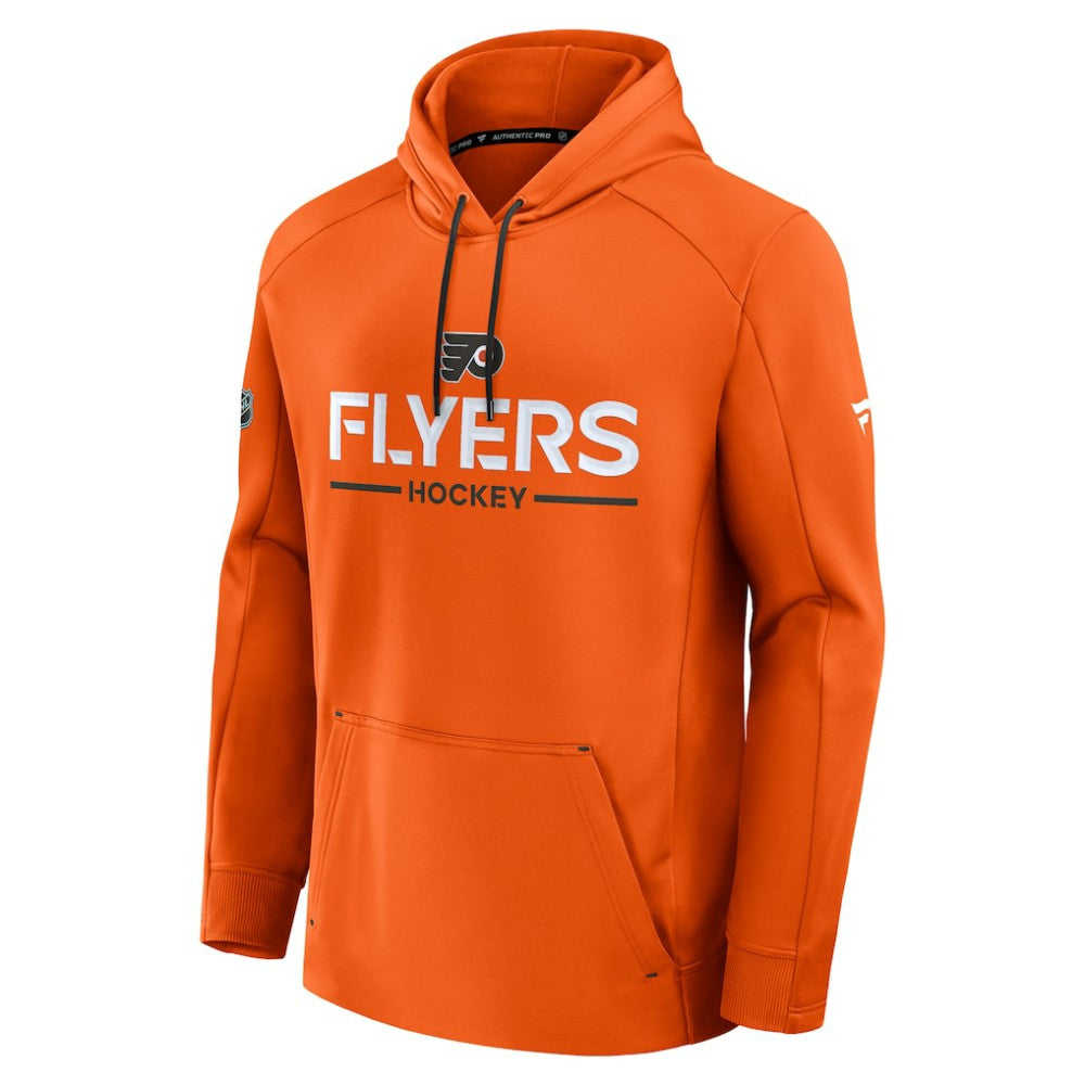 Philadelphia Flyers Fanatics Authentic Pro Rink Hoodie Orange