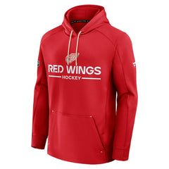 Detroit Red Wings Fanatics Authentic Pro Centennial Rink Hoodie - Red