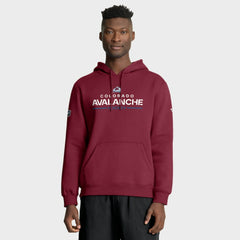 Colorado Avalanche Fanatics Authentic Pro Primary Hoodie Burgundy