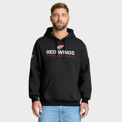 Detroit Red Wings Fanatics Authentic Pro Primary Hoodie Black