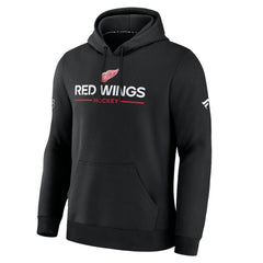 Detroit Red Wings Fanatics Authentic Pro Primary Hoodie Black