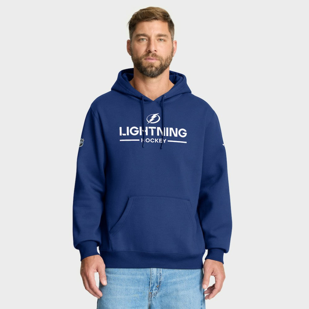 Tampa Bay Lightning Fanatics Authentic Pro Primary Hoodie Blue