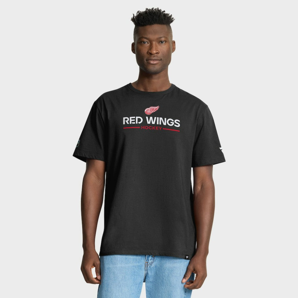Detroit Red Wings Fanatics Authentic Pro Primary T-Shirt Black