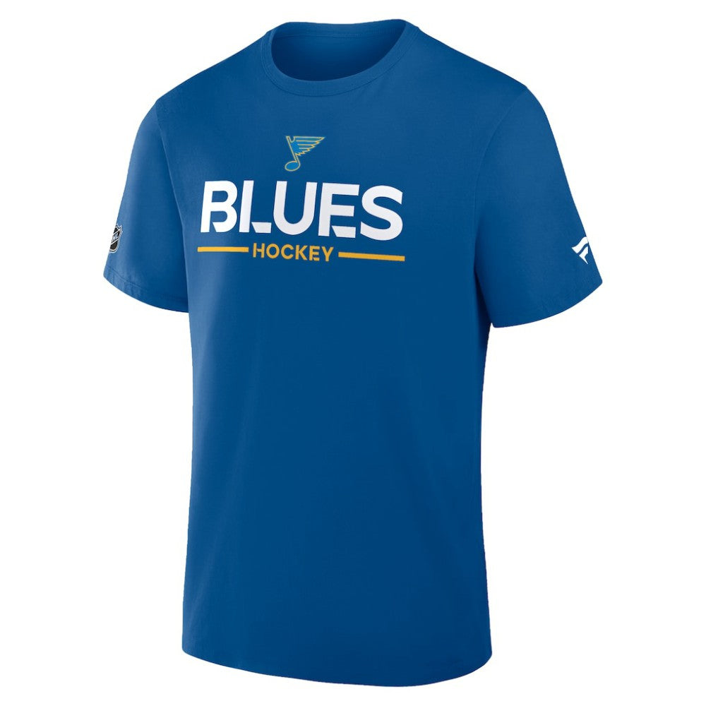 St. Louis Blues Fanatics Authentic Pro Primary T-Shirt Blue