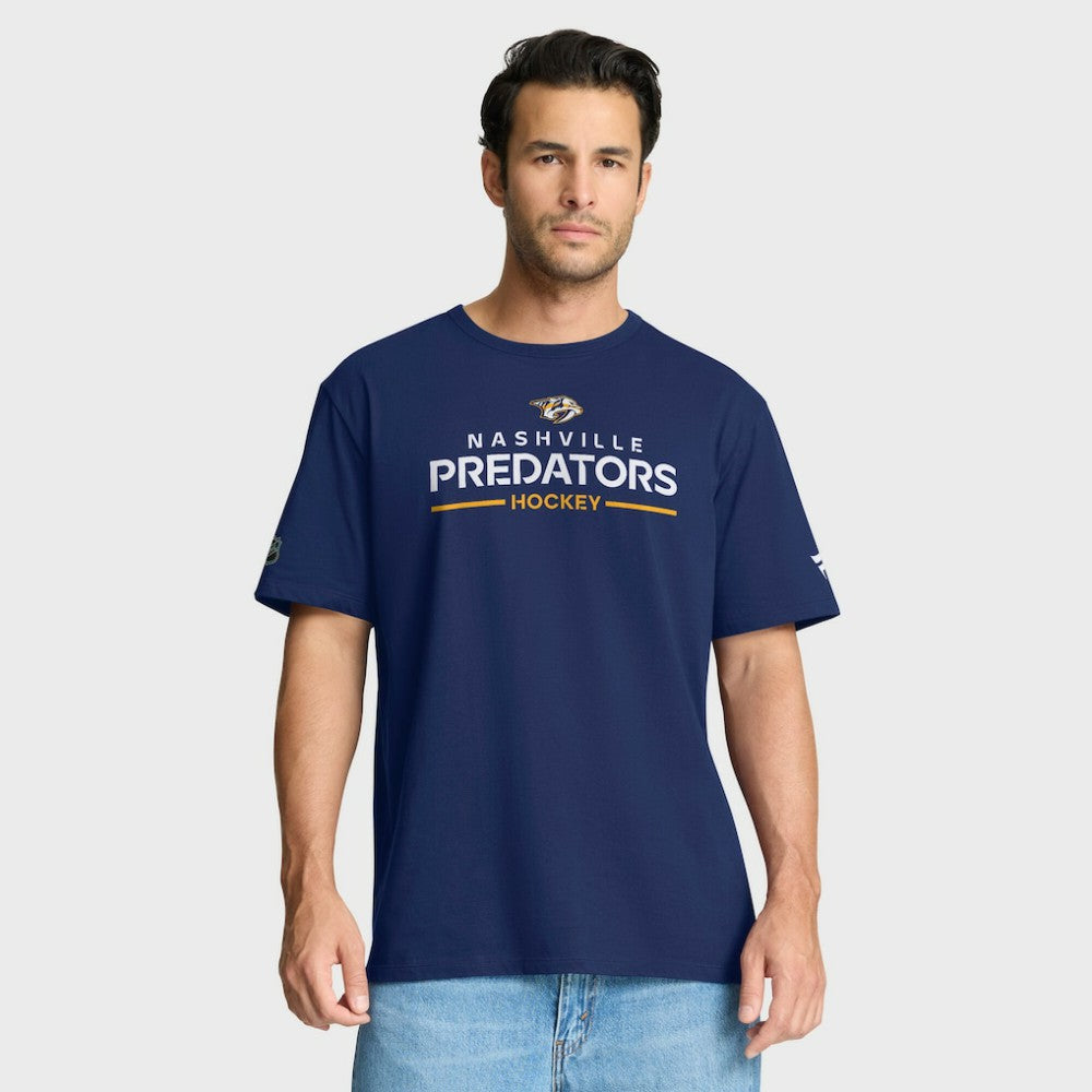 Nashville Predators Fanatics Authentic Pro Primary T-Shirt Navy