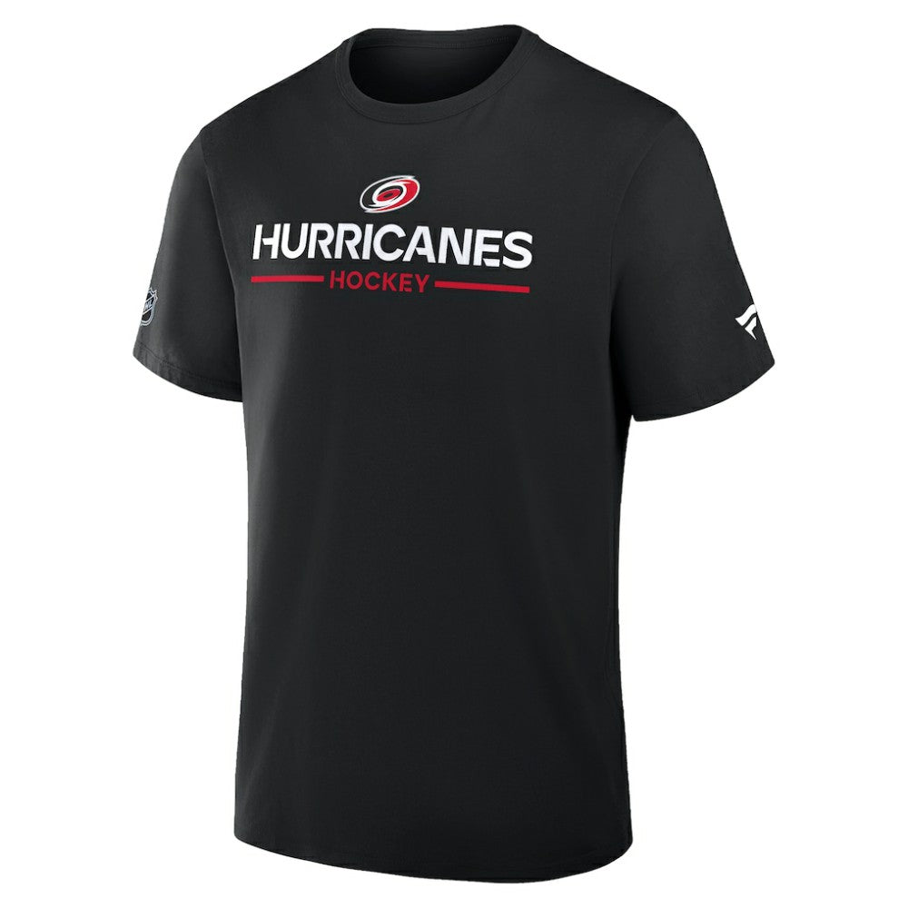Carolina Hurricanes Fanatics Authentic Pro Primary T-Shirt Black