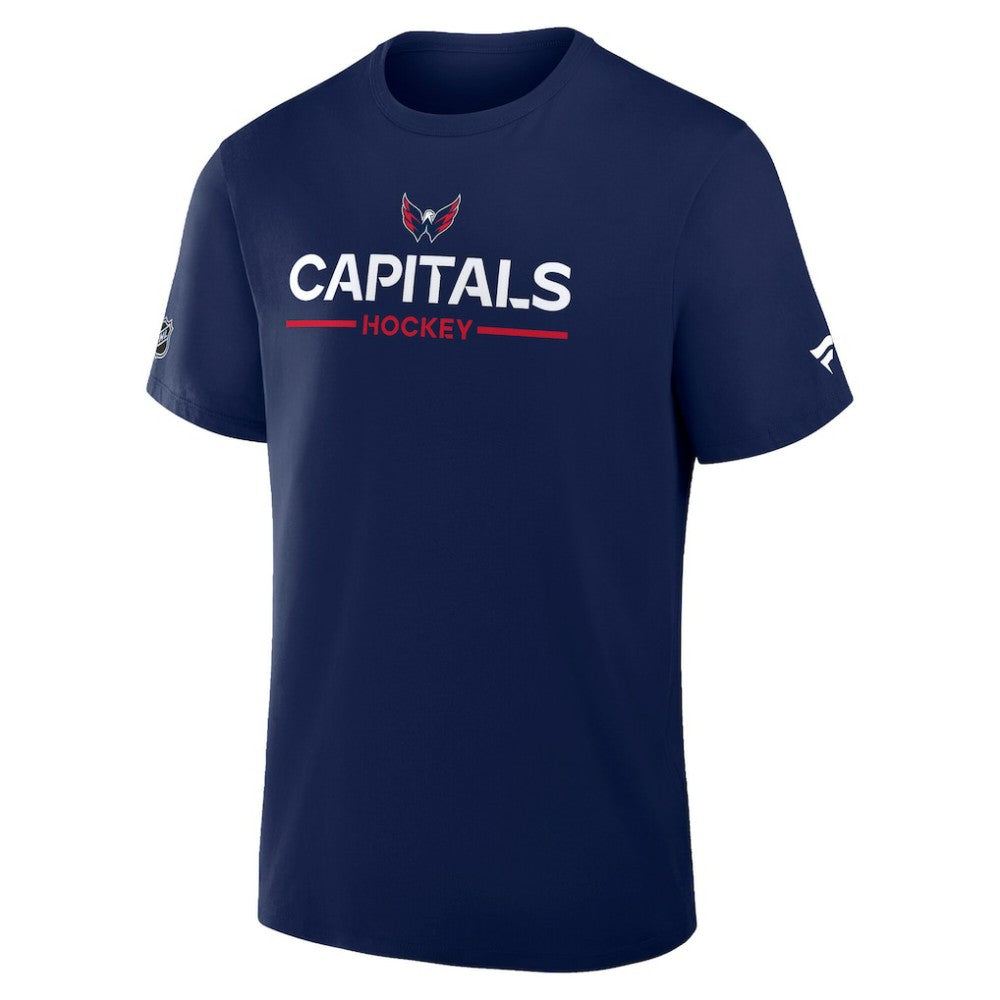 Washington Capitals Fanatics Authentic Pro Primary T-Shirt Navy