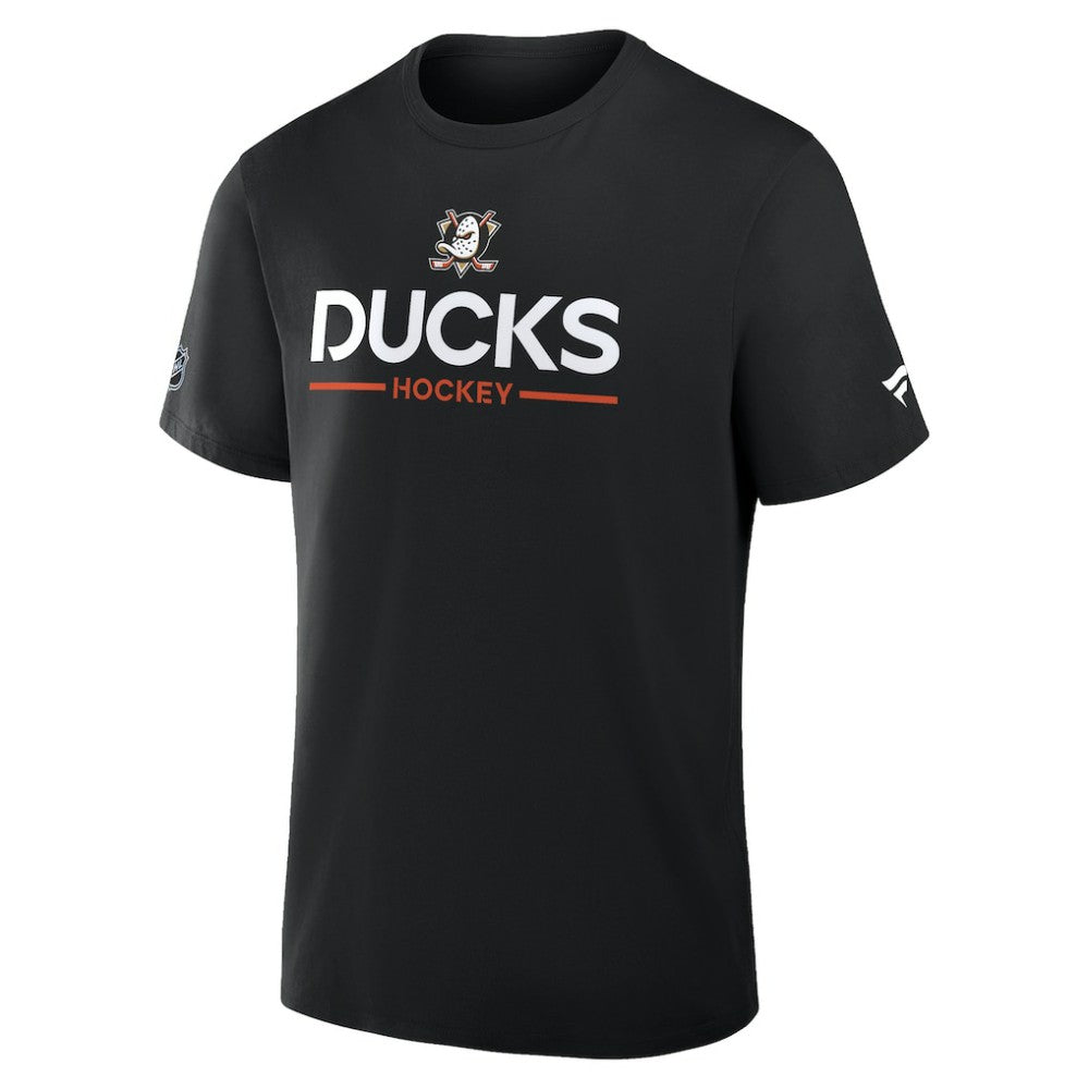 Anaheim Ducks Fanatics Authentic Pro Primary T-Shirt Black