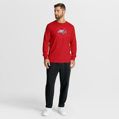 Washington Capitals Fanatics Authentic Pro Property Of Practice Long Sleeve T-Shirt Red