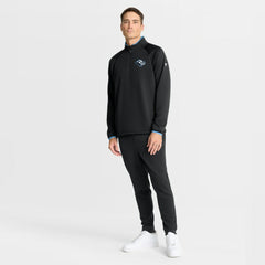 Utah Mammoth Fanatics Authentic Pro Rink Raglan Quarter-Zip Pullover Black