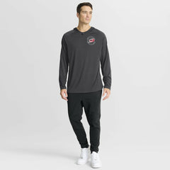 Carolina Hurricanes Fanatics Authentic Pro Rink Hoodie Charcoal