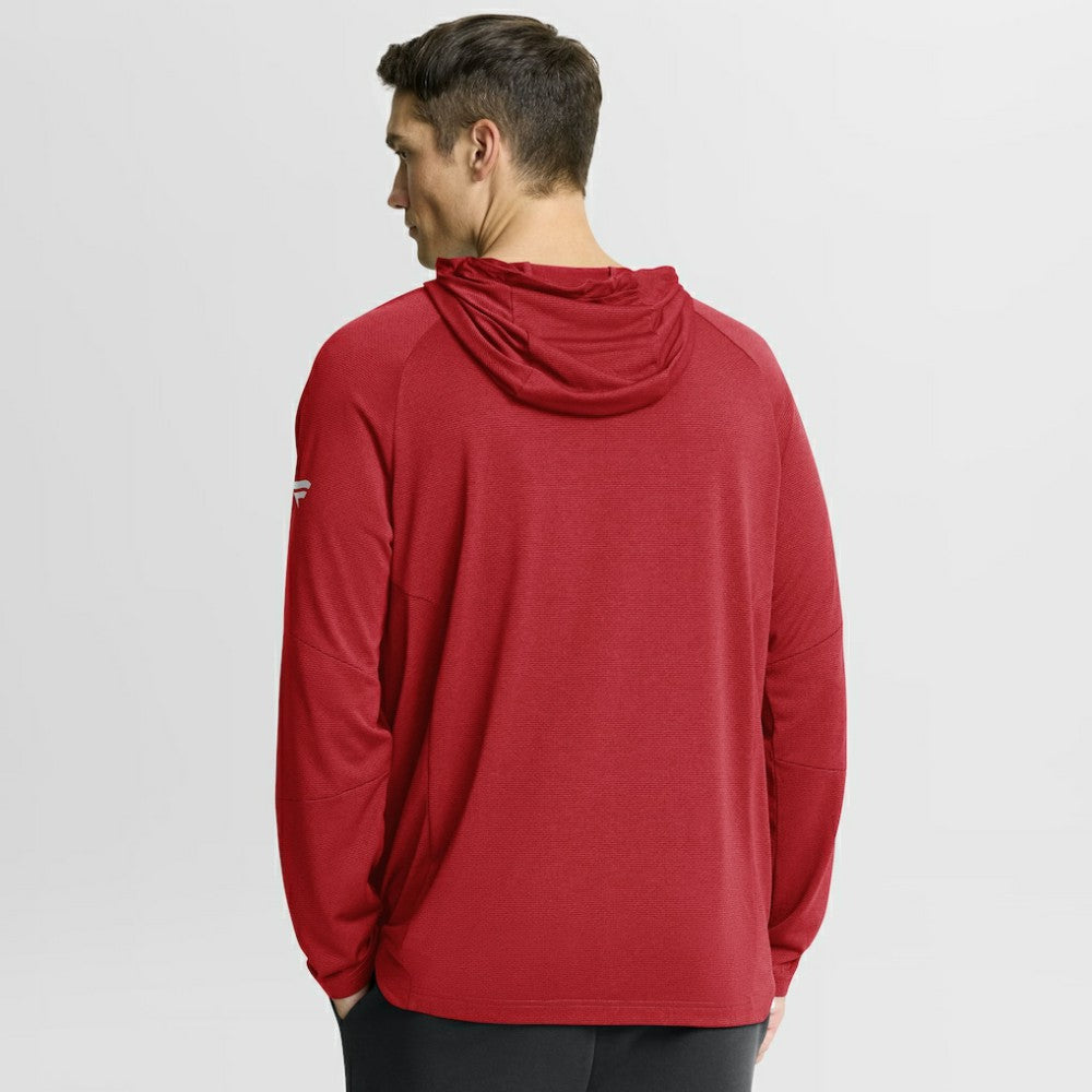Calgary Flames Fanatics Authentic Pro Rink Hoodie Red