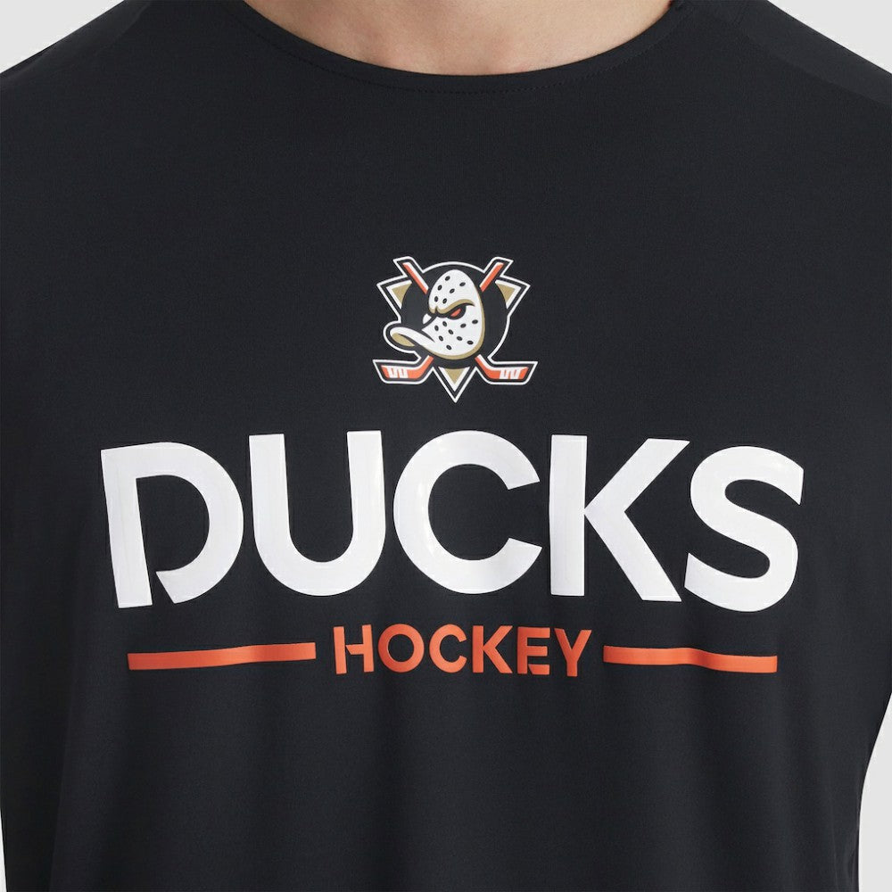 Anaheim Ducks Fanatics Authentic Pro Rink Tech Long Sleeve T-Shirt Black
