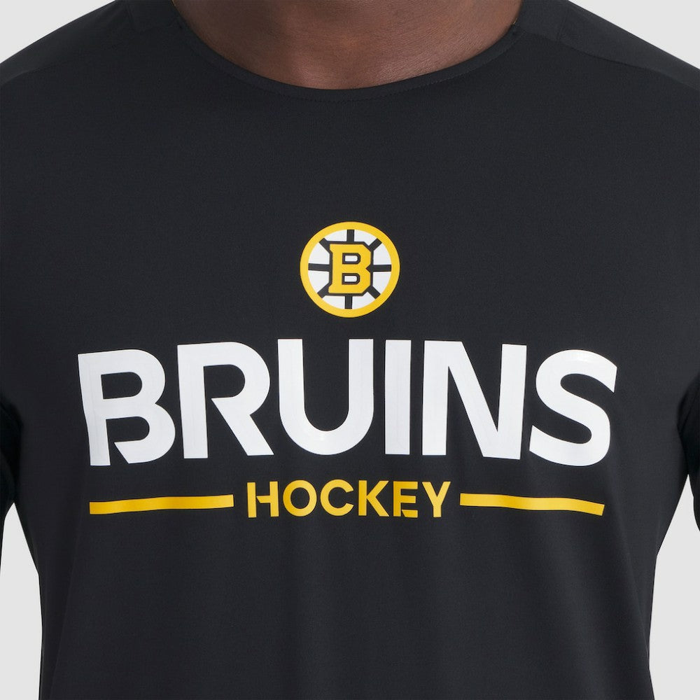 Boston Bruins Fanatics Authentic Pro Rink Tech Long Sleeve T-Shirt Black