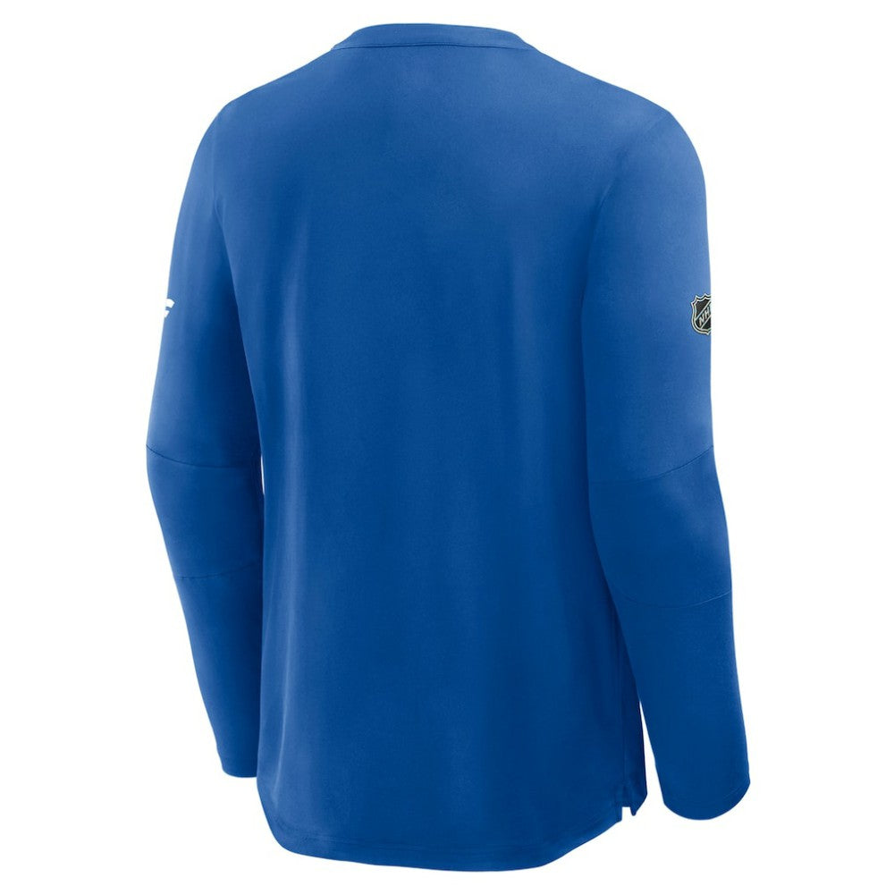 Buffalo Sabres Fanatics Authentic Pro Rink Tech Long Sleeve T-Shirt Royal