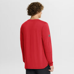Calgary Flames Fanatics Authentic Pro Rink Tech Long Sleeve T-Shirt Red