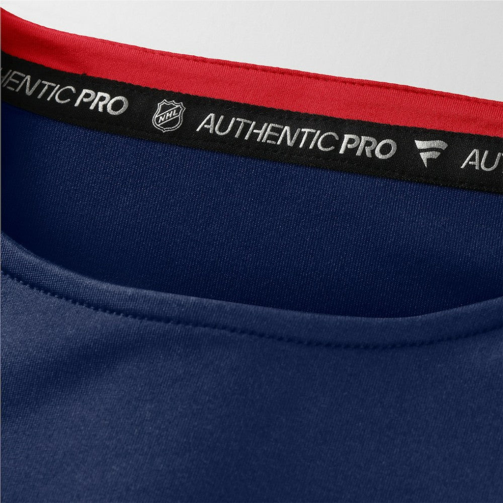 New York Rangers Fanatics Authentic Pro Rink Tech Long Sleeve T-Shirt Navy