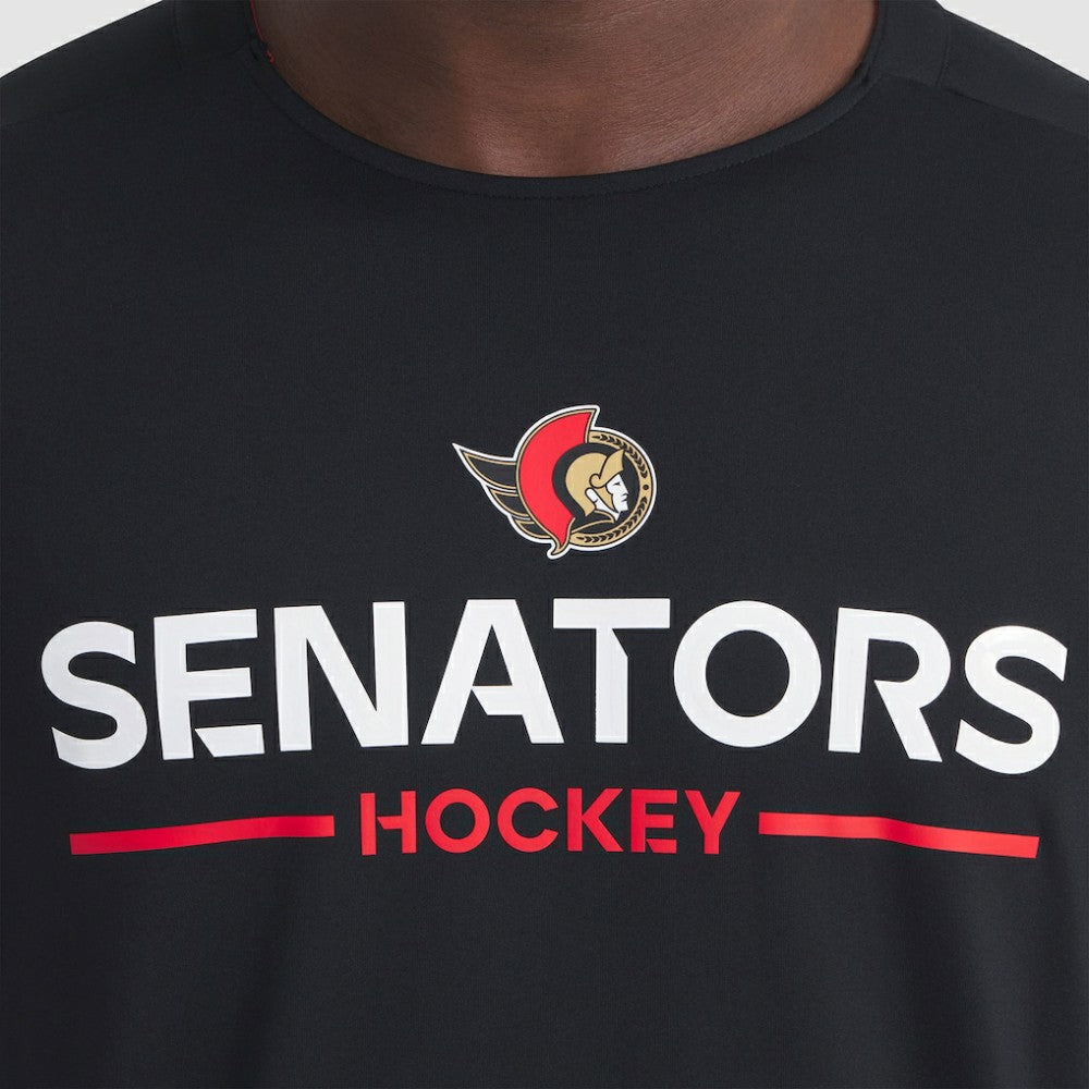 Ottawa Senators Fanatics Authentic Pro Rink Tech Long Sleeve T-Shirt Black