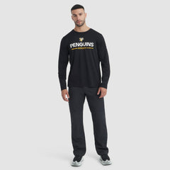 Pittsburgh Penguins Fanatics Authentic Pro Rink Tech Long Sleeve T-Shirt Black