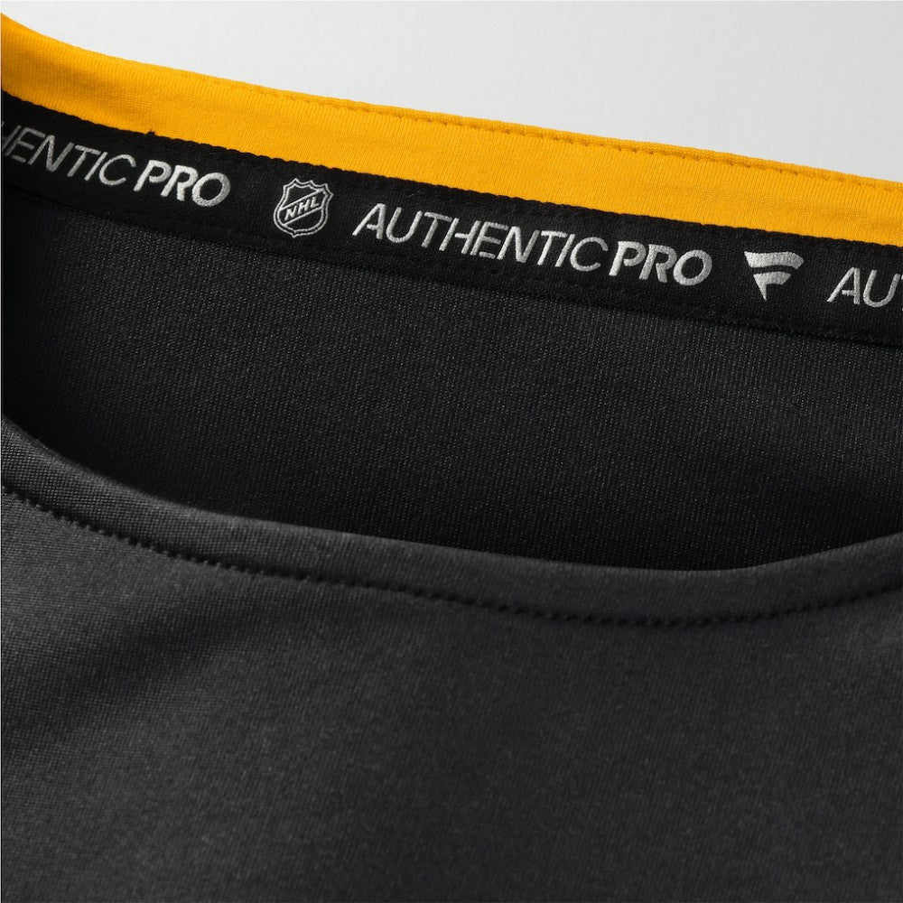 Pittsburgh Penguins Fanatics Authentic Pro Rink Tech Long Sleeve T-Shirt Black