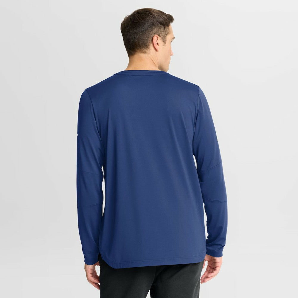 Tampa Bay Lightning Fanatics Authentic Pro Rink Tech Long Sleeve T-Shirt Blue