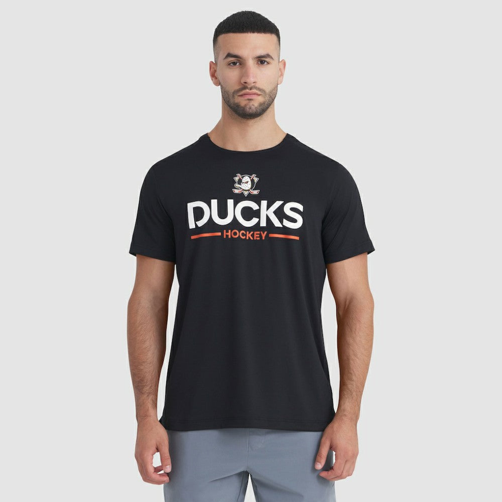 Anaheim Ducks Fanatics Authentic Pro Rink Tech T-Shirt Black