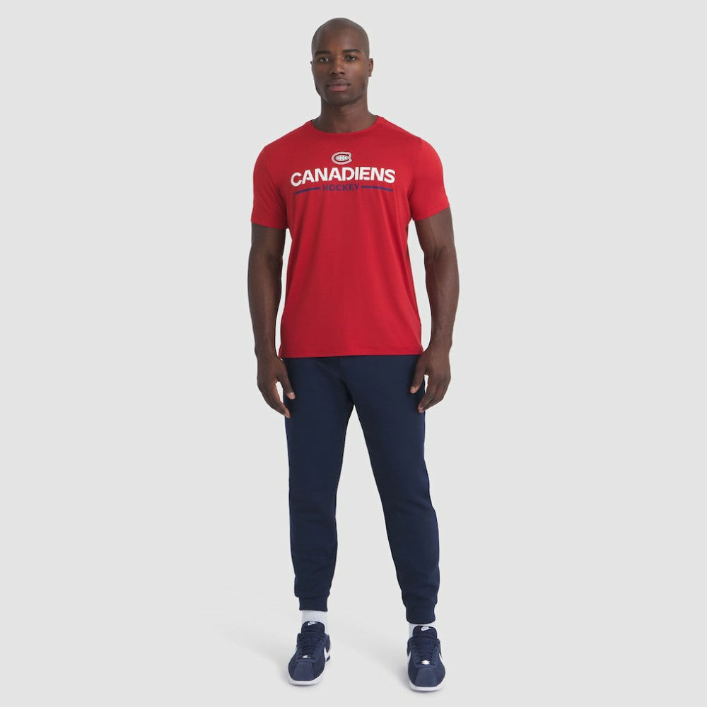 Montreal Canadiens Fanatics Authentic Pro Rink Tech T-Shirt Red