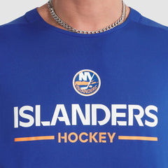 New York Islanders Fanatics Authentic Pro Rink Tech T-Shirt Royal