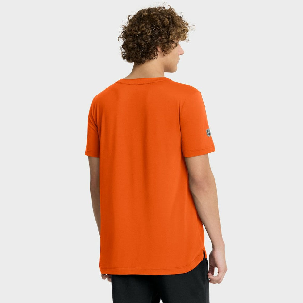 Philadelphia Flyers Fanatics Authentic Pro Rink Tech T-Shirt Orange