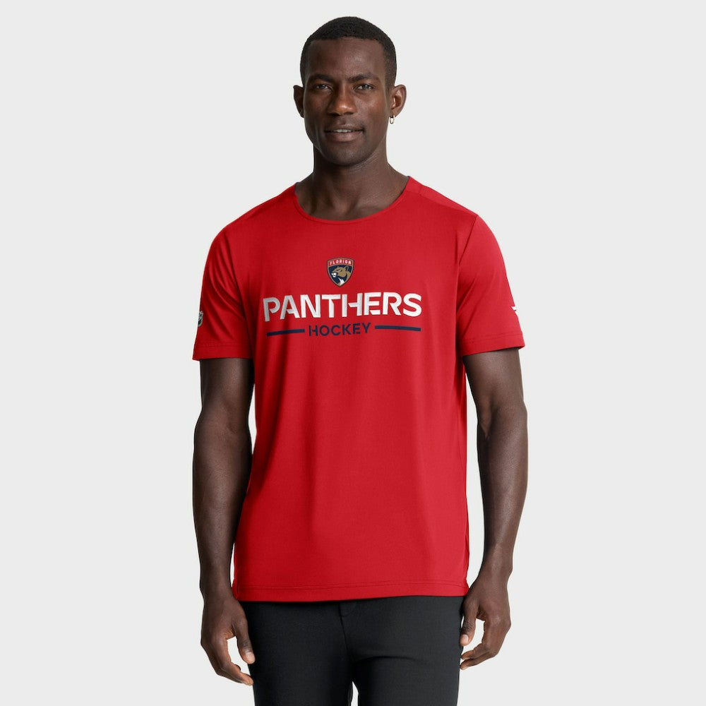 Florida Panthers Fanatics Authentic Pro Rink Tech T-Shirt Red