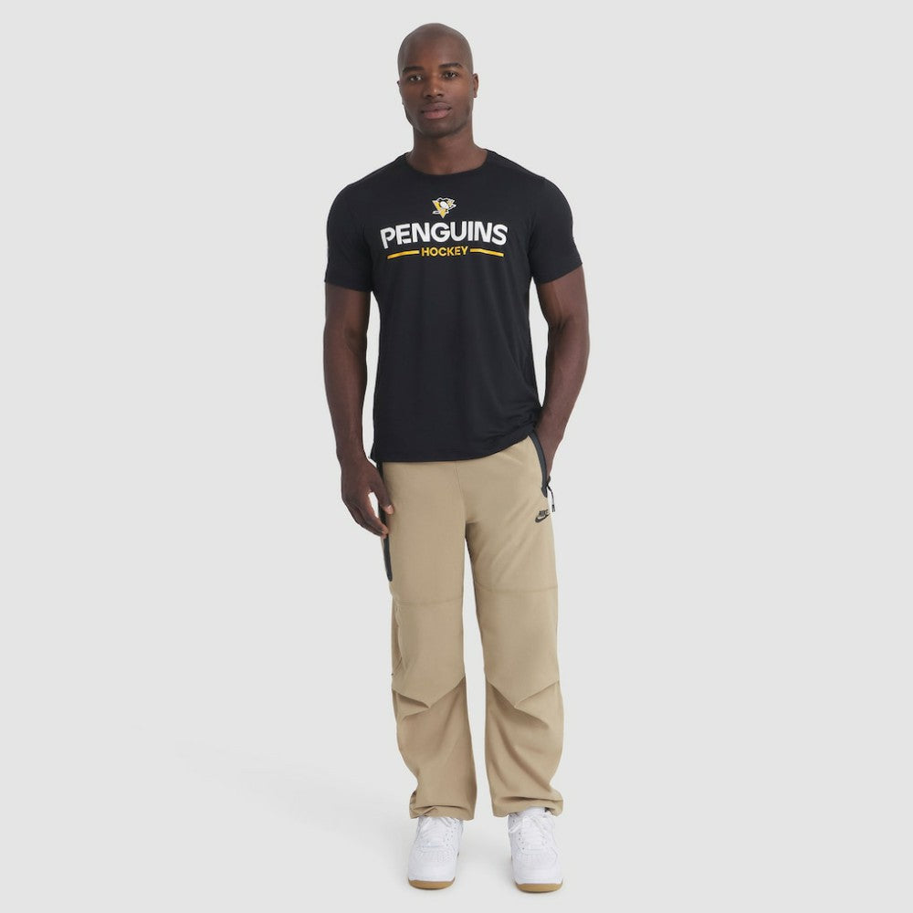 Pittsburgh Penguins Fanatics Authentic Pro Rink Tech T-Shirt Black