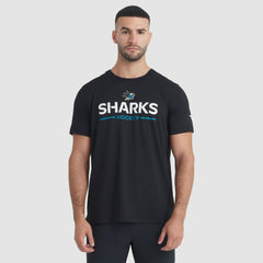 San Jose Sharks Fanatics Authentic Pro Rink Tech T-Shirt Black