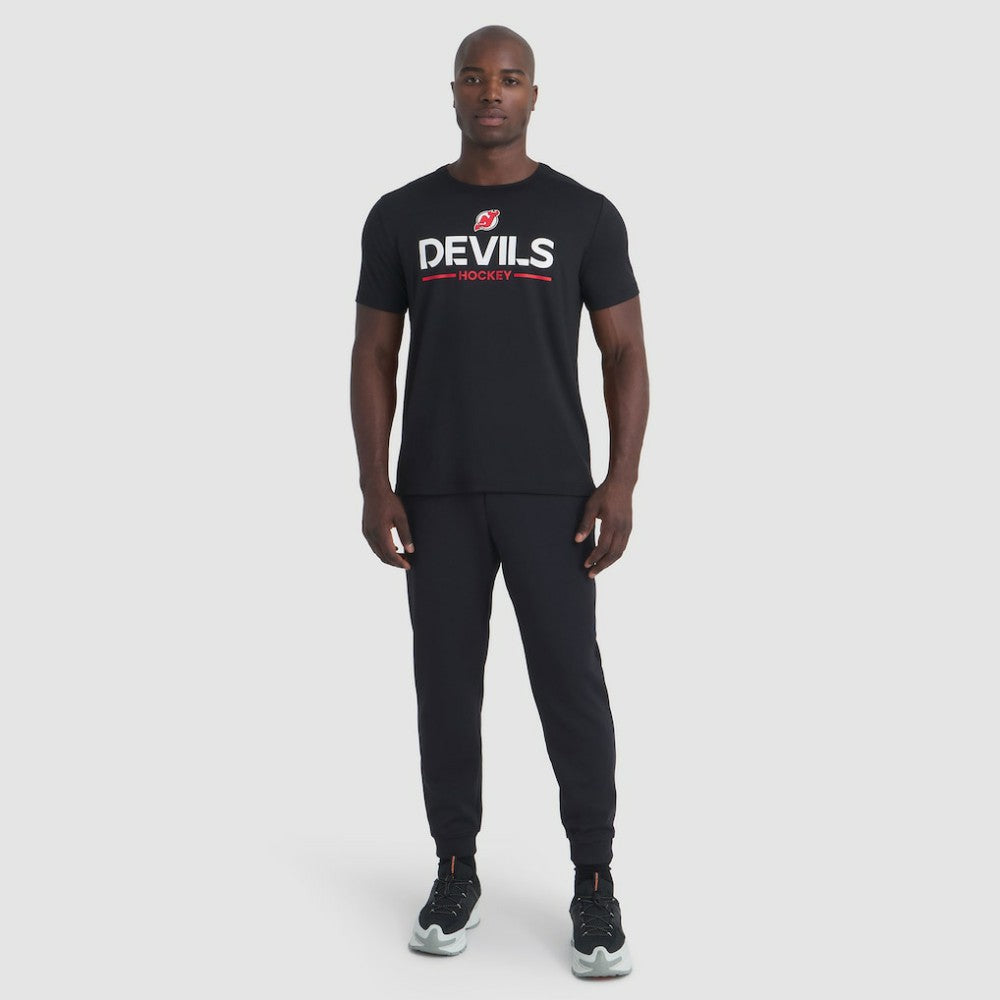 New Jersey Devils Fanatics Authentic Pro Rink Tech T-Shirt Black