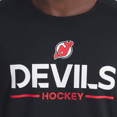 New Jersey Devils Fanatics Authentic Pro Rink Tech T-Shirt Black