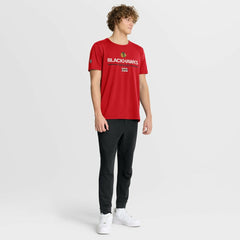 Chicago Blackhawks Fanatics Authentic Pro Centennial Rink Tech T-Shirt Red