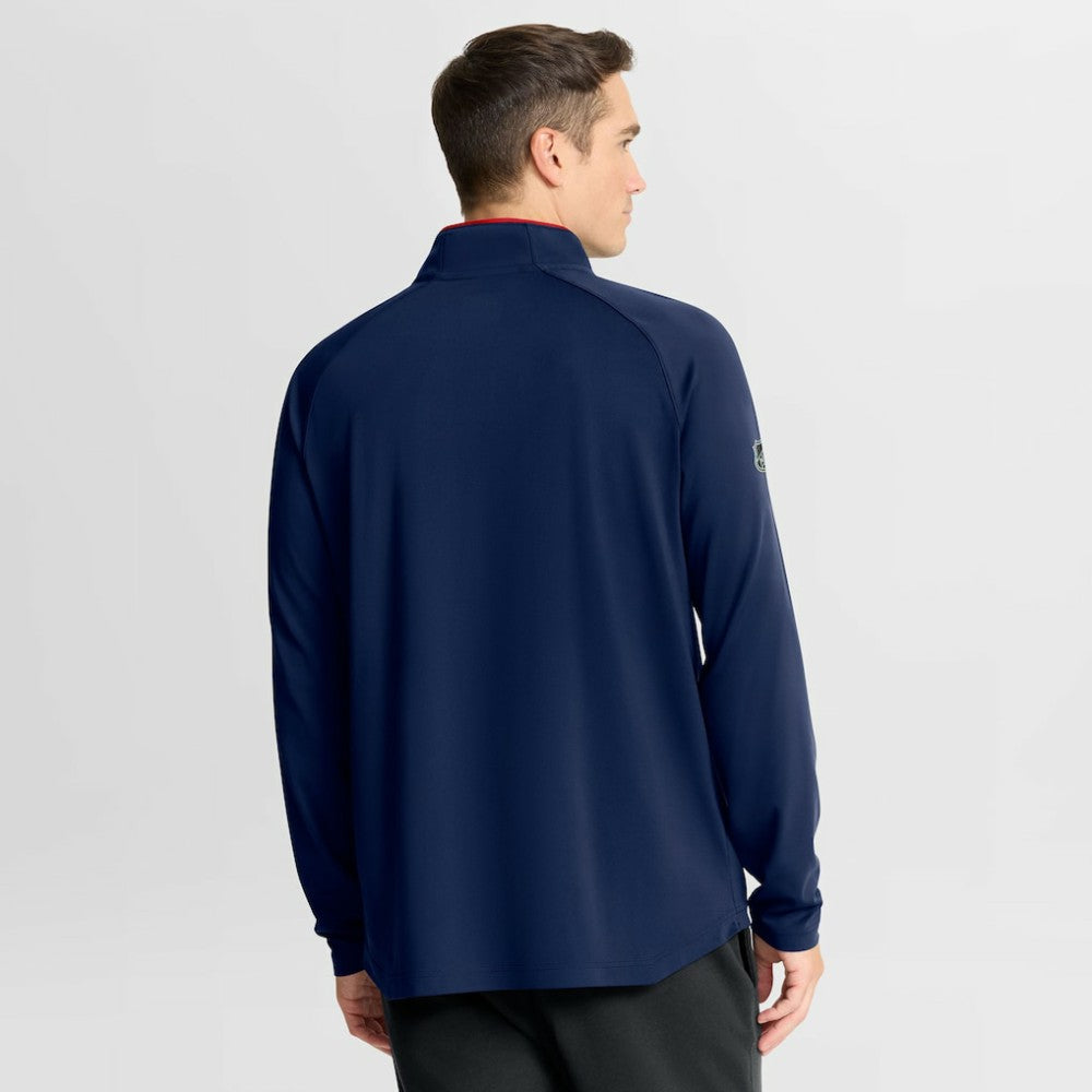Florida Panthers Fanatics Authentic Pro Rink Training Quarter-Zip Pullover Navy